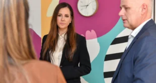 Tamara Vučić obišla Centar za nestalu i zlostavljanu decu u Novom Sadu