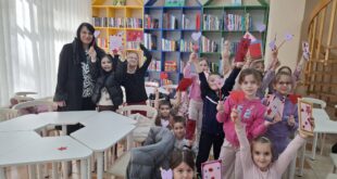 Osmomartovska radionica u Biblioteci u Vrbasu okupila najmlađe