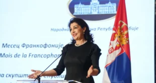 Prijem povodom obeležavanja Meseca Frankofonije, orden Jadranki Jovanović