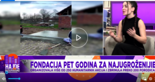 Humanost kao životni poziv: Tamara Misirlić pokrenula stotine akcija i promenila živote mnogih porodica