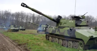 Obuka kopnenih jedinica Vojske Srbije na usavršenim samohodnim haubicama realizovana u Kraljevu