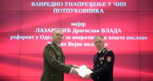 Priređen svečani skup u Generalštabu povodom Dana Vojske Srbije