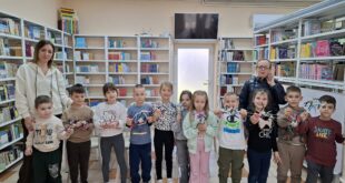 Predškolci iz „Bubice” u poseti Biblioteci „Danilo Kiš”