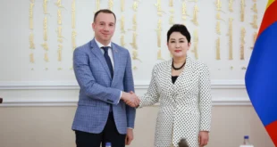Državni sekretar Ministarstva spoljnih poslova Damjan Jović u Mongoliji razgovarao sa ministarkom spoljnih poslova