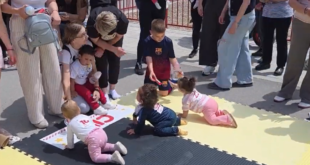 Mali puzači izmamili osmehe na Bebi trkama