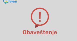 Obustava isporuke gasa u opštini Vrbas od 23. do 26. juna