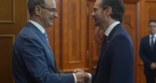 Premijer Macut sa generalnim sekretarom Interpola Valdezi Urkizom