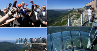 Otvoren stakleni vidikovac na Kablaru! Vučić: Ovo je promenjena Srbija, ovo je EXPO (FOTO/VIDEO)