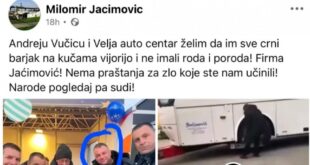 Jezive kletve upućene Andreju Vučiću - Jaćimović- Crni barjak da ti se vije na kući – usledile još gore poruke