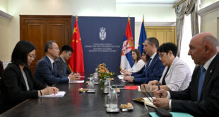 Đurić sa ambasadorom Kine: Visok nivo međusobnog poverenja snažna baza dalje saradnje