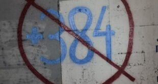 (FOTO) Širom Novog Sada osvanuli grafiti: STOP +384! STOP SEPARATIZMU!