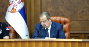 Ivica Dačić: Lokalizovan požar u Gornjem Brestovcu kod Bojnika