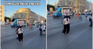 Nadrealan prizor na protestu: Novosadski blokaderi otkrili čime će se baviti nakon izbora? (VIDEO)