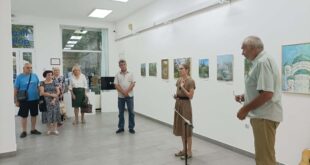 U Likovnoj galeriji u Vrbasu otvorena izložba umetnika iz Moskve