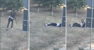 Žestoka tuča u srcu Beograda! Blokader se potukao sa... travom?! (VIDEO)