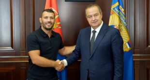 Dačić sa Štefanekom o daljem unapređenju i razvoju sporta u policiji