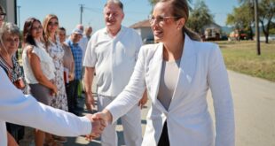 Pavkov obišla završen projekat izgradnje reciklažnog dvorišta u Ražnju
