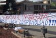 (FOTO) Mladi u centru Vrbasa poslali poruku povodom dolaska Radivoja Jovovića