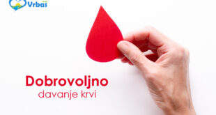 Akcija dobrovoljnog davanja krvi 15. avgusta u Vrbasu