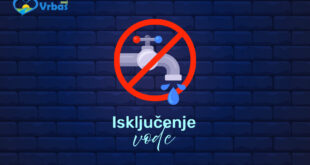 Deo Vrbasa u četvrtak bez vode