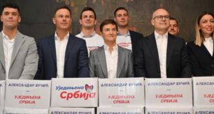 RIK proglasio listu "Aleksandar Vučić - Ujedinjena Srbija" pod rednim brojem jedan