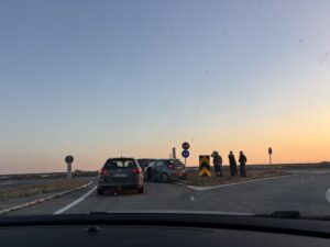 Saobraćajna nezgoda kod naplatne rampe Zmajevo