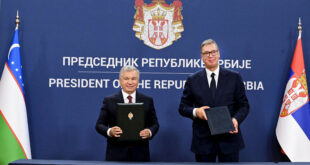 Vučić: Srbija i Uzbekistan ispisuju novu stranicu zajedničke istorije