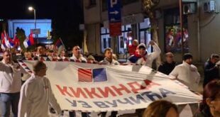Kikinda stala uz listu broj 1 „Ujedinjena Srbija“ i predsednika Aleksandra Vučića!
