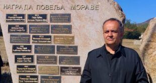 Goranu Labudoviću Šarlu „Povelja Morave“ i počasno građanstvo Mrčajevaca